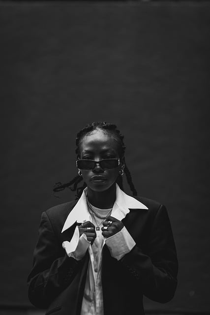 Close-up portrait of Maya Sharma, Chroma Flow's Creative Director.